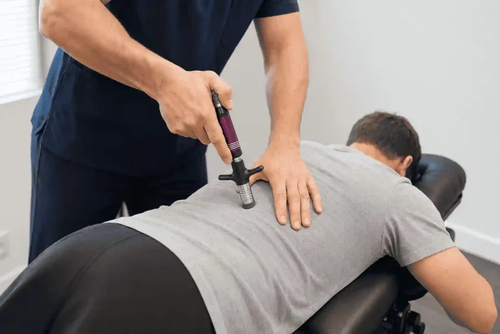 Dr. Joseph Cucci Performing Activator for Joe
