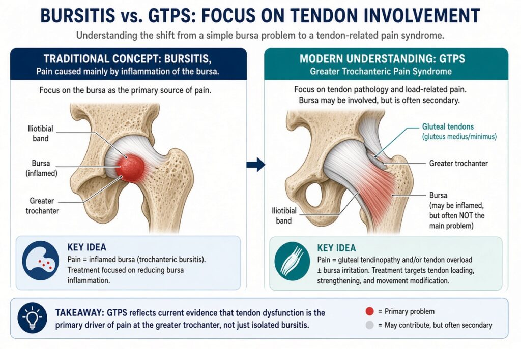 Bursitis vs GTPS
